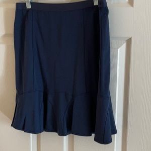 Navy skirt